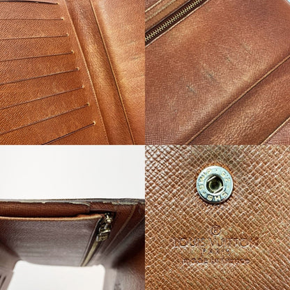 Louis Vuitton Pochette Pass Port M60135 Monogram Trifold Wallet Unisex