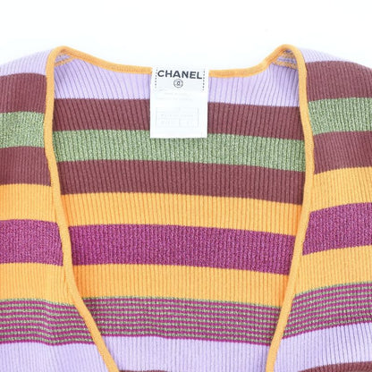 Chanel Cache Coeur Striped P17171v00904 Cotton And Rayon And Polyester Women's