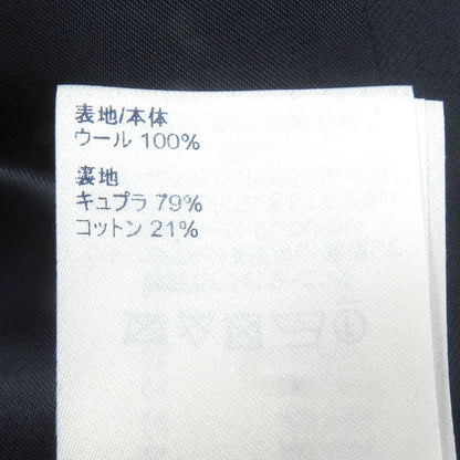 Louis Vuitton 100% Wool LV Icon Motif Zip Hoodie Blouson Navy 46 Made In Italy