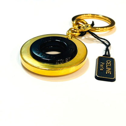Celine Circle Logo Key Holder: X2016