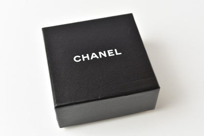 Chanel Earrings Chanel Pearl Motif Coco Mark Silver