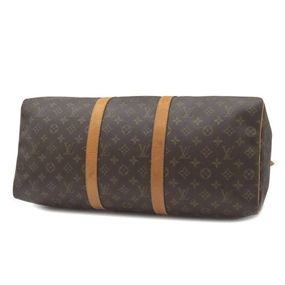Louis Vuitton Boston Bag Keepall 50 Monogram Canvas Monogram Gold Hardware