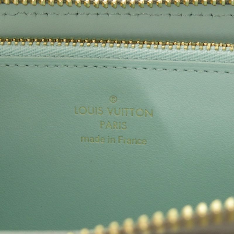 Louis Vuitton Portefeuille Comete M83654 Taurillon Leather Flint Gray L-shaped