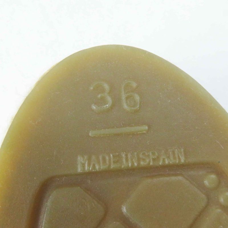 CHANEL G30898 Coco Mark Pattern Espadrilles Canvas Jute Purple 36 With