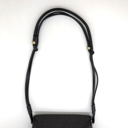 Saint Laurent Shoulder Bag Vintage Gray Pvc×leather Women Men