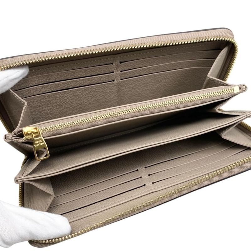 Louis Vuitton Long Wallet Zippy Wallet M69794 Monogram Empreinte Bicolor