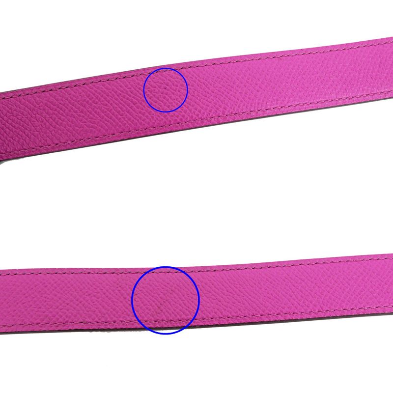 Hermes Bandouliere Tresage De 25 mm (0.98in) Vo-epson Magnolia Blue-c