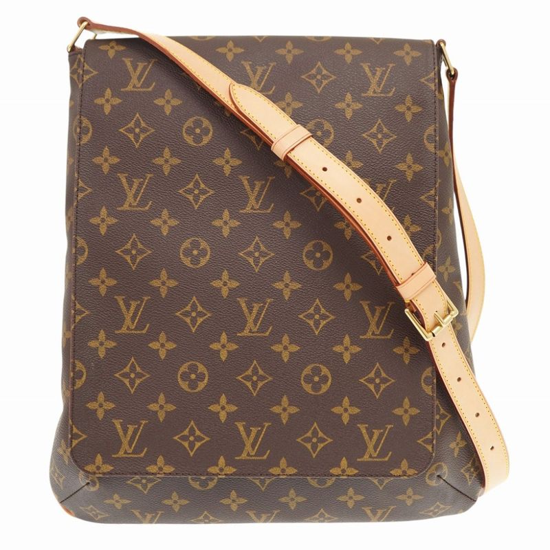 Louis Vuitton Monogram Musette M51256 Shoulder Bag LV 0155louis Vuitton