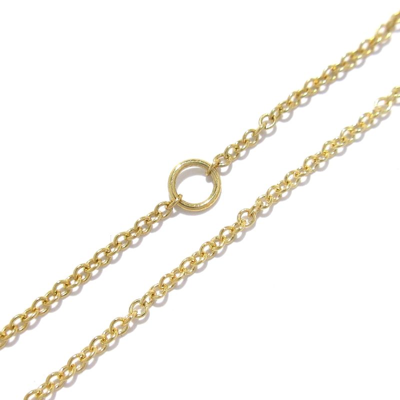 Tiffany & Co Necklace T-smile Pendant (mini) 18K Pink Gold