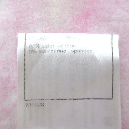 Chanel 09c Coco Mark Print Short Sleeve T-Shirt Cut and Sewn P34611 Size 40