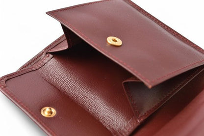 Cartier Fold Wallet Vintage Cartier Men's Wallet Must De Cartier Bordeaux