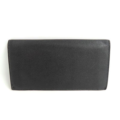 Cartier Santos Bifold Bill Holder Leather Black Men's