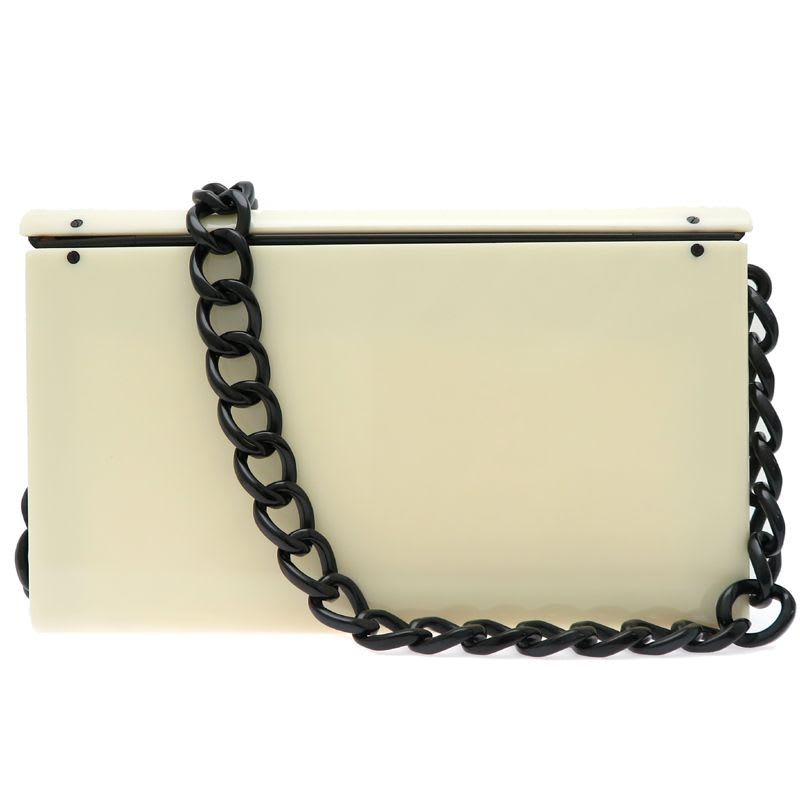 Chanel Shoulder Plastic Bag