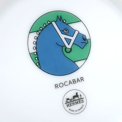 Hermes Tableware Rocabas le No.3 Porcelain Green Yellow Mug Porcelain P051232p