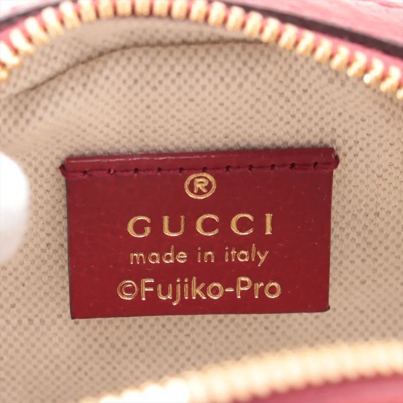 Gucci X Doraemon Collaboration Micro GG Leather Shoulder Bag Crossbody 625216