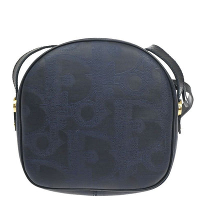 Christian DIOR Shoulder Bag Navy Leather 32ka674