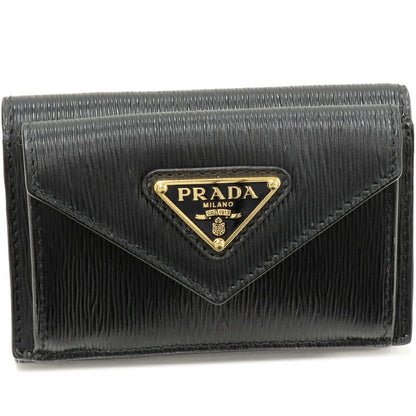Prada Trifold Wallet With Coin Purse Viteromove Compact Wallet Calf Leather