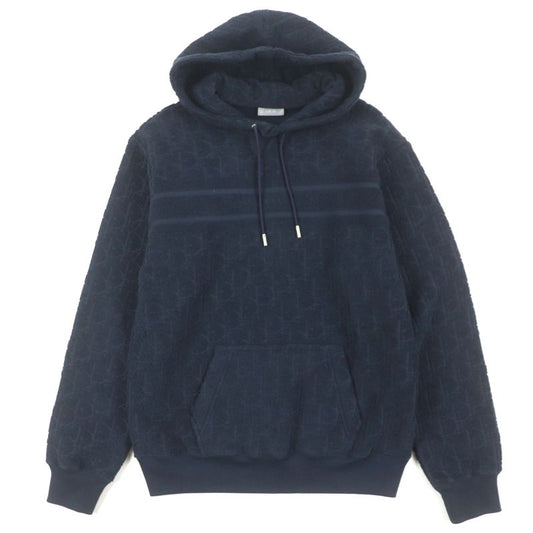  DIOR Homme 013j605c0607 100% Cotton Oblique Pile Fabric Lined Pullover Hoodie