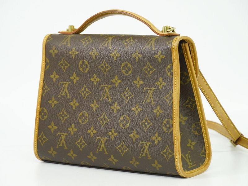 Authentic Louis Vuitton LV Bel Air Monogram 2WAY Shoulder Bag Handbag Pochette