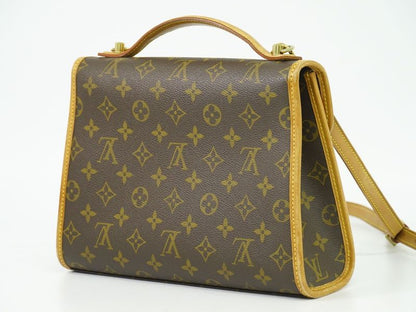 Authentic Louis Vuitton LV Bel Air Monogram 2WAY Shoulder Bag Handbag Pochette
