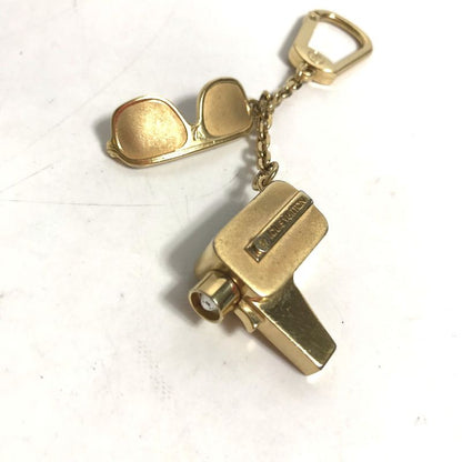 Louis Vuitton Key Holder Porte Clé Cannes M65383 Metal Gold