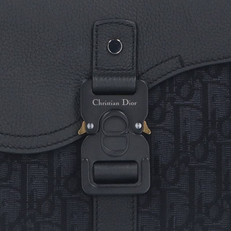 Dior Saddle Oblique Saddle Messenger Shoulder Bag Men's