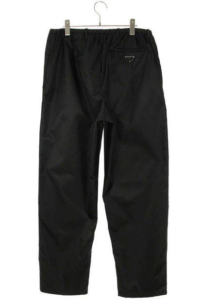 Prada Sph239 Linylon Logo Plate Long Pants Men's XL