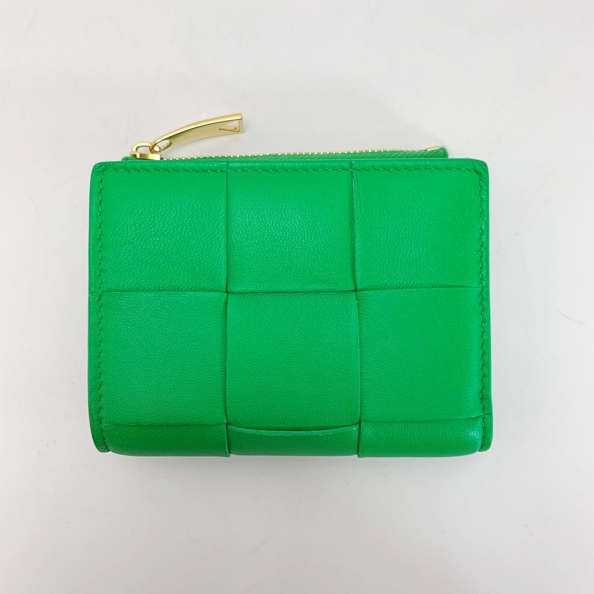 Bottega Veneta Wallet Maxi Intrecciato Small Cassette Compact