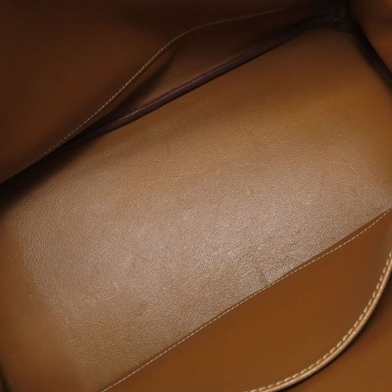 Hermes Birkin 35 Gold Hardware Handbag Courchevel Women