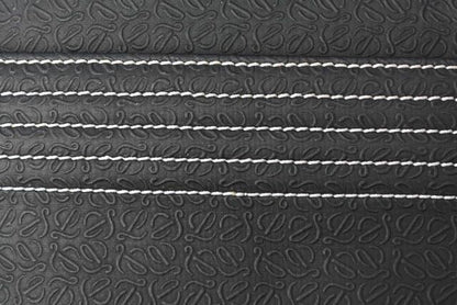 Loewe Men's Shoulder Bag Messenger Bag Loewe Men's Coated Canvas Anagram Black