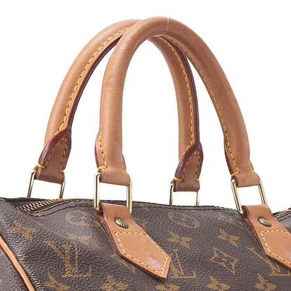 Louis Vuitton Monogram Speedy -30 Handbag M41526 Brown (gold Hardware) [no