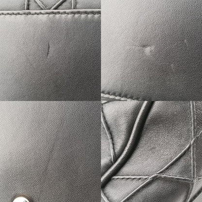 Christian Diorchristian Dior Granville Black Lamb Skin 17-bo-0171