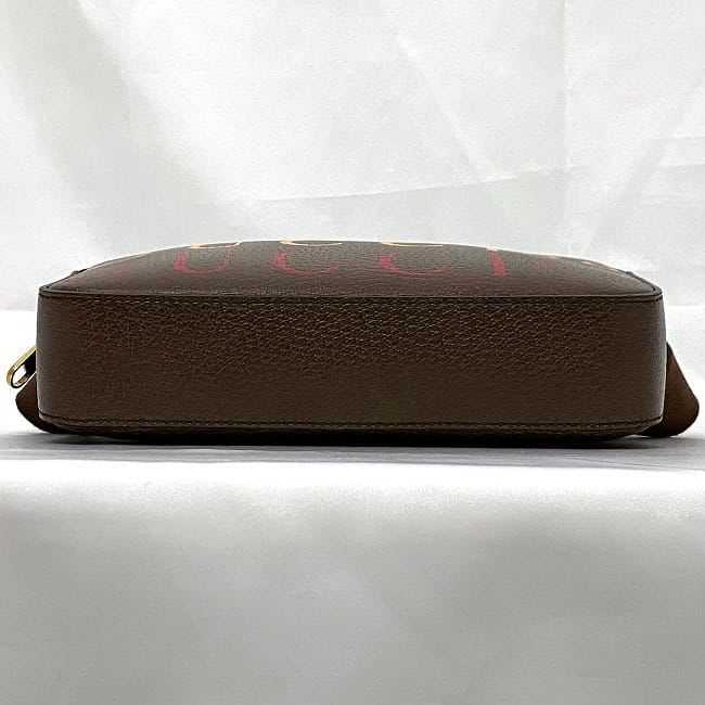 Gucci Body Bag Brown 100 th Anniversary