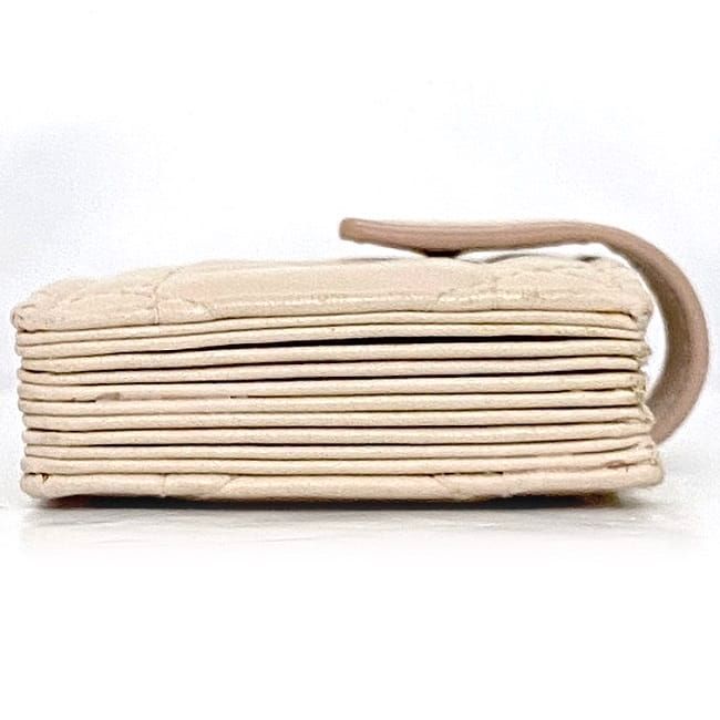 Christian Dior Card Case Beige Lady Dior Cannage
