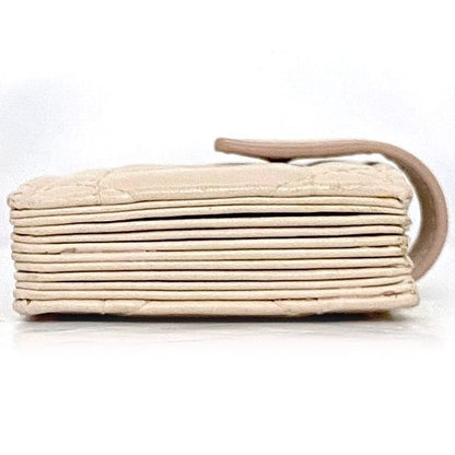 Christian Dior Card Case Beige Lady Dior Cannage