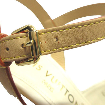 Unused 24ss Louis Vuitton Helios Line Wedge Sandals Espadrilles Monogram 1acsfr