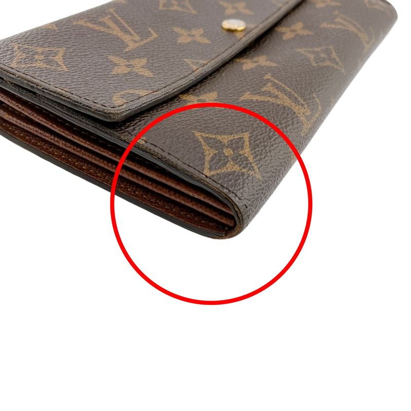 Louis Vuitton M61734 Monogram Long Wallet With Zipper Portefeuille-sarah Long