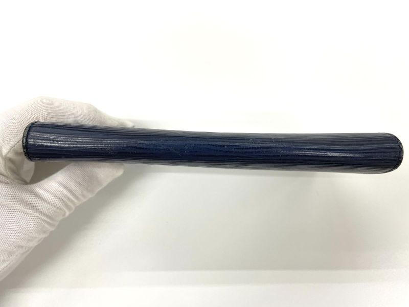 Louis Vuitton Epi Portefeuille Emilie Zipper Long Wallet M60854 Andigo-blue