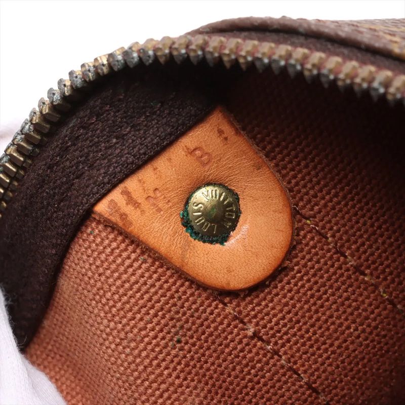 Louis Vuitton Monogram Keepall 50 M41426 Leather Boston Bag Business Travel