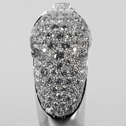 Cartier Panthère 18kwhite Gold × Diamonds × Emerald #18 Ladies 15.94g Ring