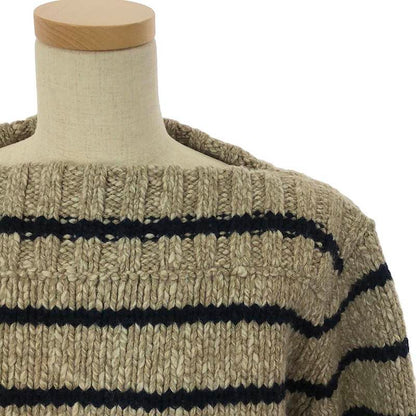 Celine - 2023aw - Mariniere BOAT NECK Sweater IN WOOL Crewneck Knitwear - S -