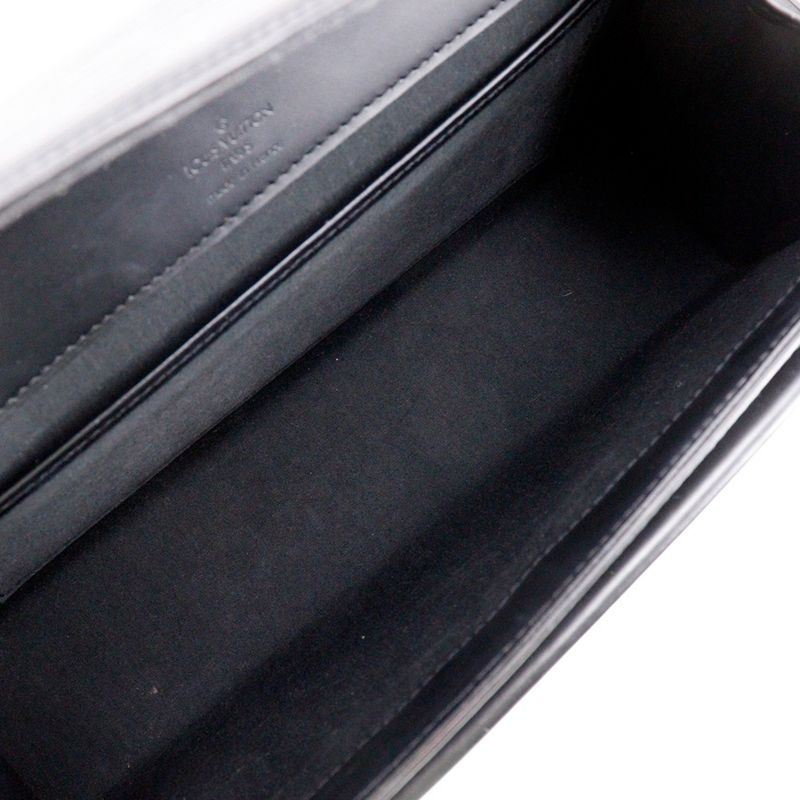 Louis Vuitton Dinard M52022 Epi Leather Noir Black Fl1002 Ladies Shoulder Bag