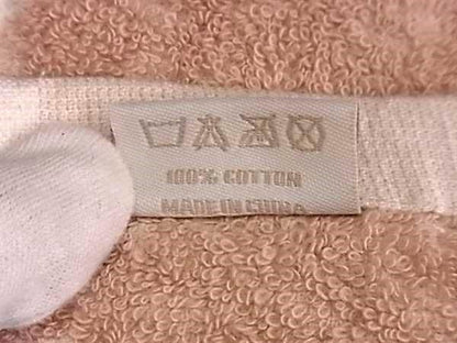 Christian Dior 100% Cotton Ribbon Bath Towel Beach Towel Women Pink