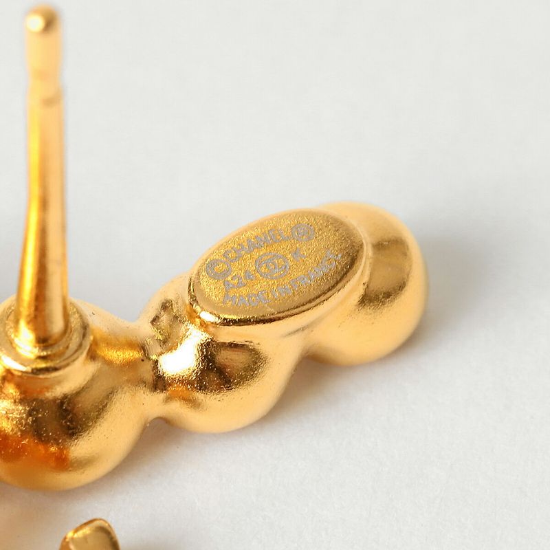 Chanel Earrings Stud Earrings Gold