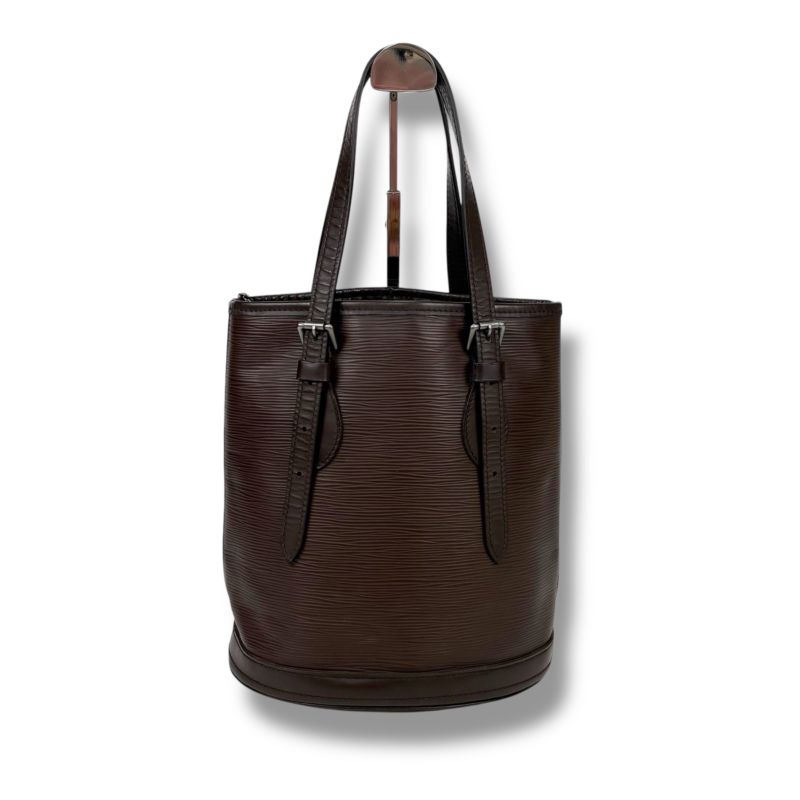 Louis Vuitton Bucket PM Bucket Bag Bucket Bag Marais Epi Leather Brown
