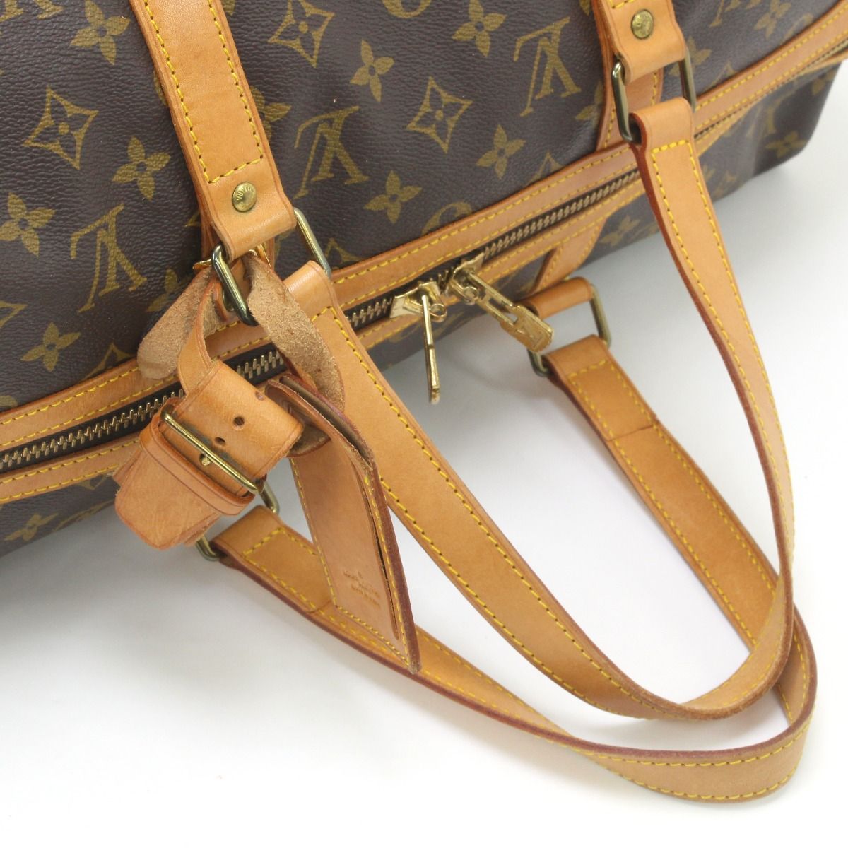 Louis Vuitton Monogram Keepall Bandouliere 45 Boston Bag