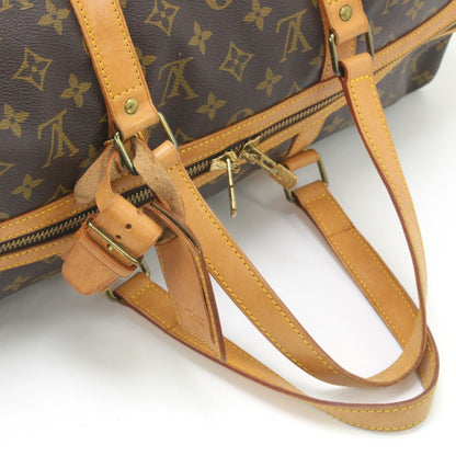 Louis Vuitton Monogram Keepall Bandouliere 45 Boston Bag