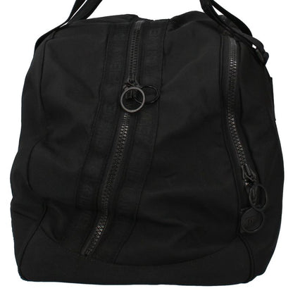 Chanel Sport Line Boston Bag A19977 Nylon Men's Boston Bag Black Excellent