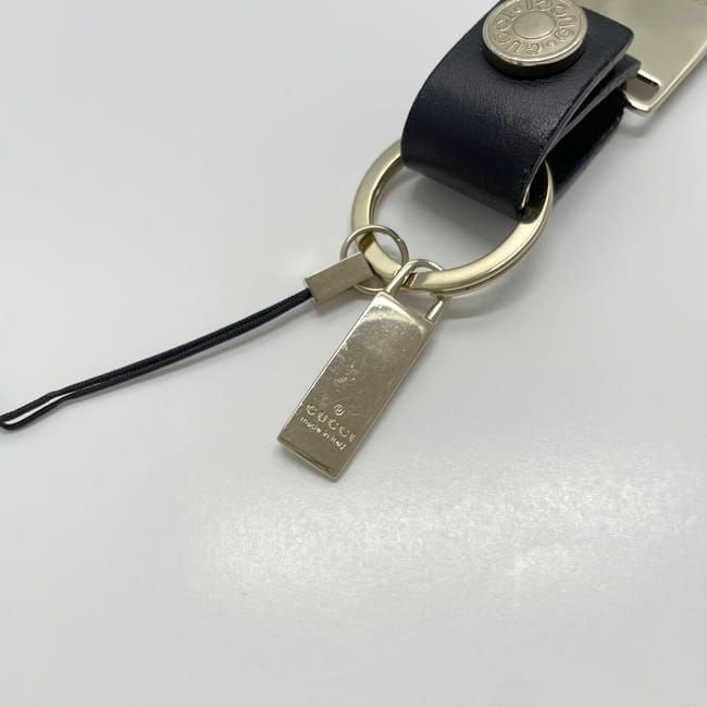 Gucci Neck Strap Khaki Green Red Gold Sherry 039