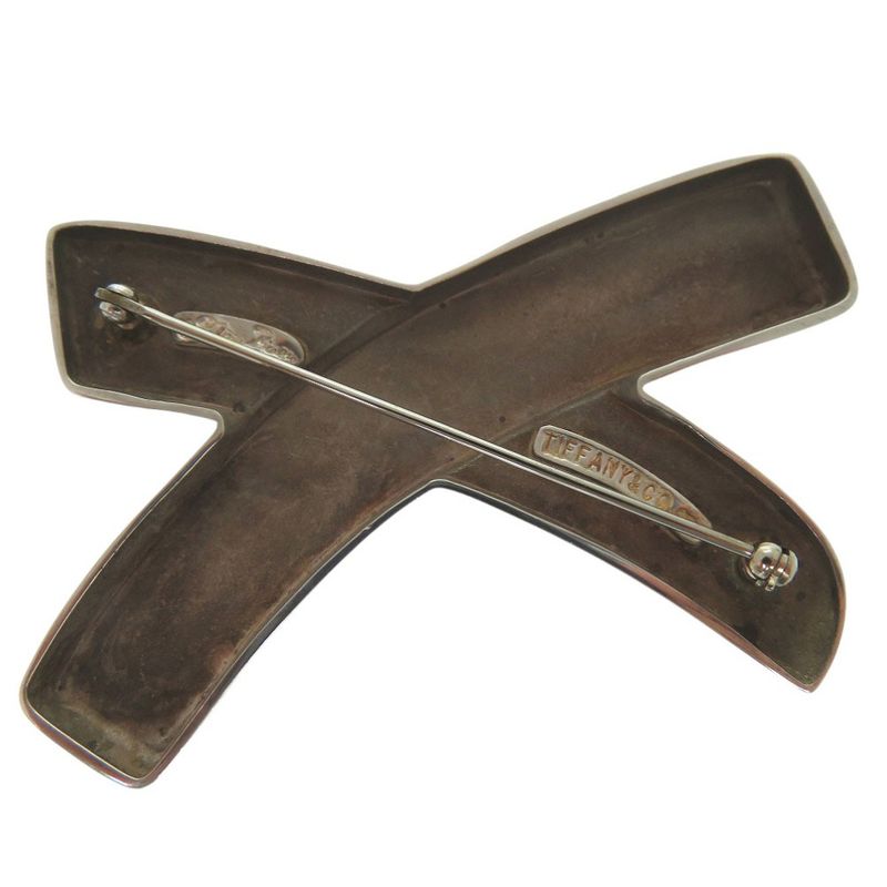 Tiffany & Co Paloma Picasso Kiss Brooch 925 Silver 1015 Tiffany & Co